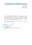 BONHAMSHIRE HOLDINGS LIMITED